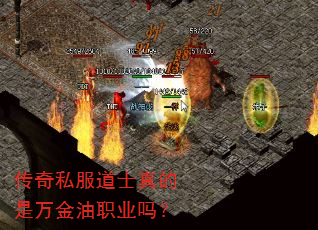 传奇私服道士真的是万金油职业吗? 传奇私服道士真的是万金油职业吗?