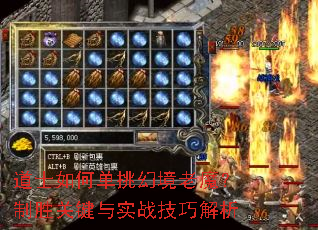 道士如何单挑幻境老魔?制胜关键与实战技巧解析 道士如何单挑幻境老魔?制胜关键与实战技巧解析