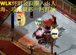 WLK怀旧公益服人山人海，攻略疑惑一网打尽