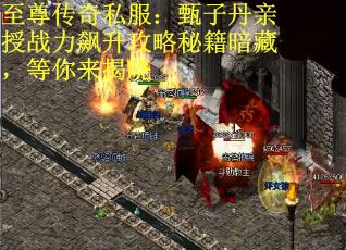 至尊传奇私服：甄子丹亲授战力飙升攻略秘籍暗藏，等你来揭晓
