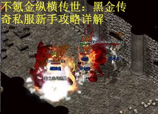 不氪金纵横传世：黑金传奇私服新手攻略详解