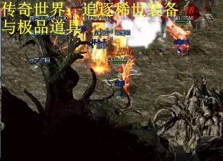 传奇世界：追逐稀世装备与极品道具