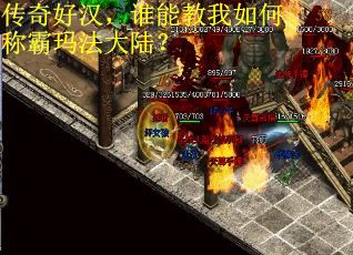 传奇好汉，谁能教我如何称霸玛法大陆？