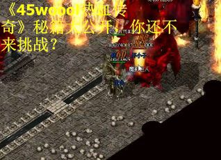 《45woool热血传奇》秘籍大公开，你还不来挑战？