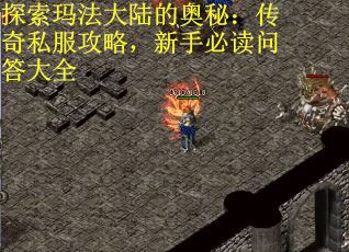 探索玛法大陆的奥秘：传奇私服攻略，新手必读问答大全