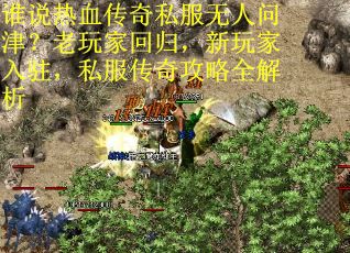 谁说热血传奇私服无人问津？老玩家回归，新玩家入驻，私服传奇攻略全解析