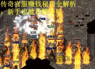 传奇官服赚钱秘籍全解析：新手也能稳赚不赔