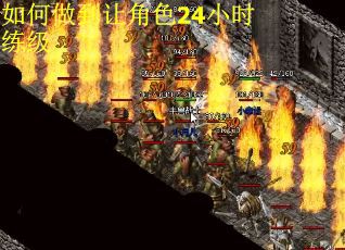 如何做到让角色24小时练级