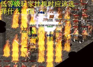低等级玩家挂机时应该选择什么地图