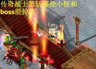 传奇战士怒斩哪些小怪和boss能掉落