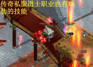 传奇私服道士职业也有鸡肋的技能