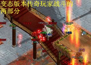 变态版本传奇玩家战斗的两部分