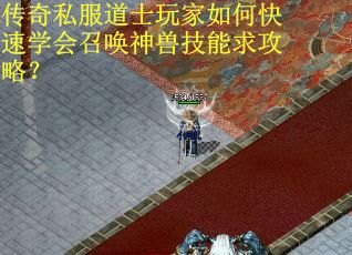 传奇私服道士玩家如何快速学会召唤神兽技能求攻略？