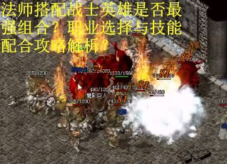 法师搭配战士英雄是否最强组合？职业选择与技能配合攻略解析？