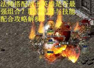 法师搭配战士英雄是否最强组合？职业选择与技能配合攻略解析？