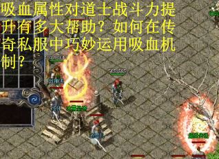 吸血属性对道士战斗力提升有多大帮助？如何在传奇私服中巧妙运用吸血机制？
