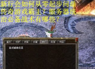 新行会如何从零起步问鼎传奇游戏霸主？服务器统治必备战术有哪些？