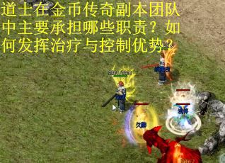 道士在金币传奇副本团队中主要承担哪些职责？如何发挥治疗与控制优势？