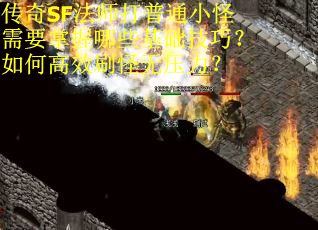 传奇SF法师打普通小怪需要掌握哪些基础技巧？如何高效刷怪无压力？