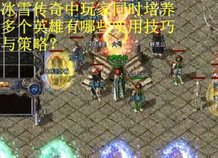 冰雪传奇中玩家同时培养多个英雄有哪些实用技巧与策略？
