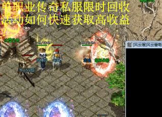 单职业传奇私服限时回收活动如何快速获取高收益？