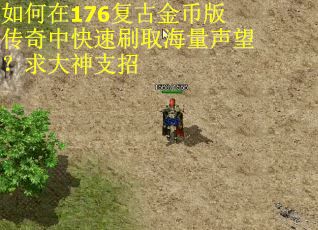 如何在176复古金币版传奇中快速刷取海量声望？求大神支招