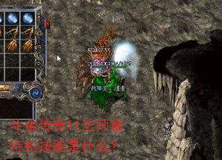 斗金传奇11法师最特别技能是什么? 斗金传奇11法师最特别技能是什么?