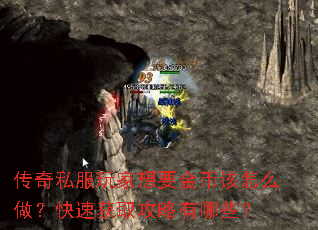 传奇私服玩家想要金币该怎么做?快速获取攻略有哪些? 传奇私服玩家想要金币该怎么做?快速获取攻略有哪些?
