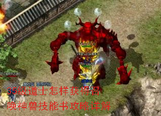 35级道士怎样获得召唤神兽技能书攻略详解 35级道士怎样获得召唤神兽技能书攻略详解