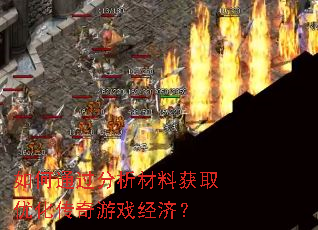 如何通过分析材料获取优化传奇游戏经济? 如何通过分析材料获取优化传奇游戏经济?