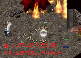 道士如何单挑幻境老魔?制胜关键与实战技巧解析 道士如何单挑幻境老魔?制胜关键与实战技巧解析