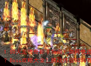 1.80������������ָ�ϣ���ο��ٻ�ȡ����װ����Boss���Դ�ȫ����ս�ռ�BOSS�кμ��ɣ�