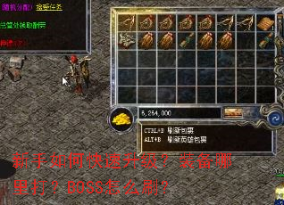 ������ο���������װ�������BOSS��ôˢ��