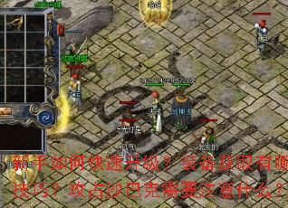 新手如何快速升级?装备获取有哪些技巧?攻占沙巴克需要注意什么? 新手如何快速升级?装备获取有哪些技巧?攻占沙巴克需要注意什么?