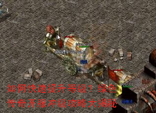 如何快速提升等级?绿色传奇开服冲级攻略大揭秘 如何快速提升等级?绿色传奇开服冲级攻略大揭秘