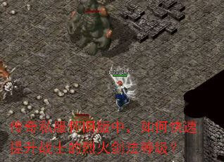 传奇私服怀旧版中,如何快速提升战士的烈火剑法等级? 传奇私服怀旧版中,如何快速提升战士的烈火剑法等级?