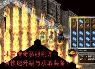 冰雪传奇私服刚开一秒,如何快速升级与获取装备? 冰雪传奇私服刚开一秒,如何快速升级与获取装备?