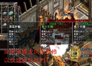 如何掌握龙凤决双修以快速提升战力? 如何掌握龙凤决双修以快速提升战力?