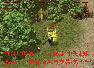 传奇1.85复古打金版如何快速赚取金币?装备掉落与交易技巧全解析 传奇1.85复古打金版如何快速赚取金币?装备掉落与交易技巧全解析