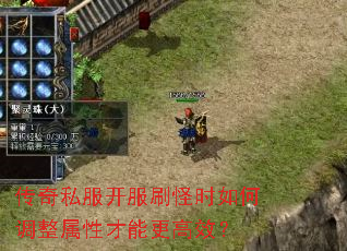 传奇私服开服刷怪时如何调整属性才能更高效? 传奇私服开服刷怪时如何调整属性才能更高效?